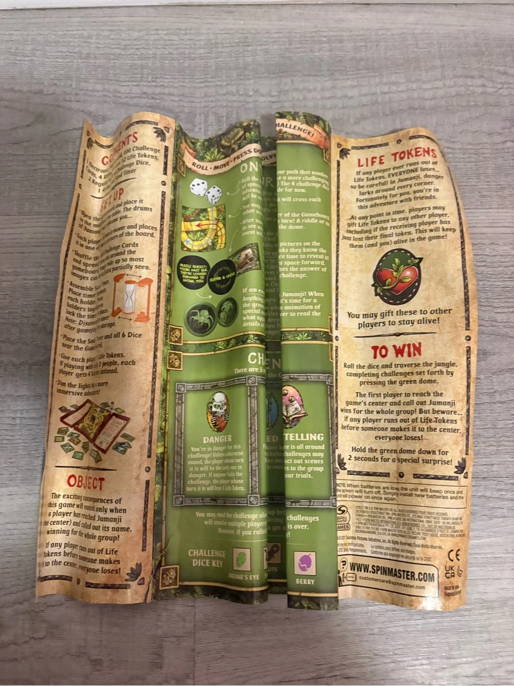Jumanji Deluxe Electronic Board Game